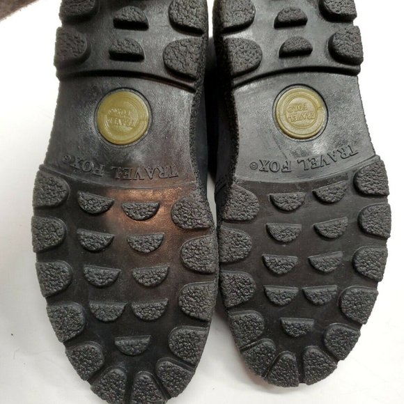Travel Fox Shoes Womens Travel Fox Leather Shoes Boots Black Sz
